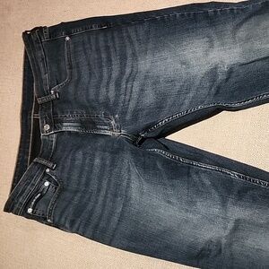 Calvin Klein Collection Dark Blue Straight Jeans
